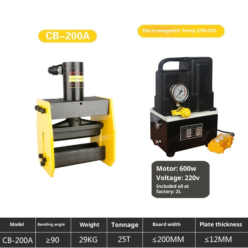 Split-type Copper Bar and Flat Iron Bending Machine for Pipe Bending Machines