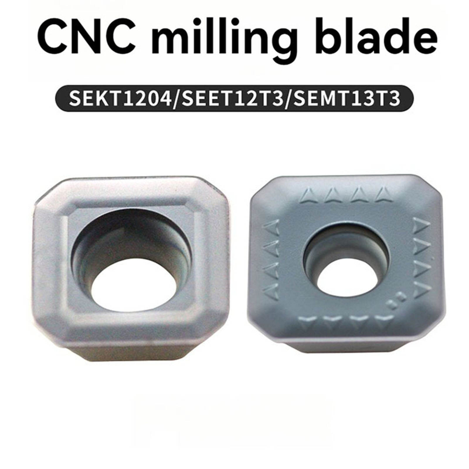 SEMT1204AFTN-FM KM12-50-22-4T/KM12-63-22-4T 45° Face Milling Cutter Head/Insert