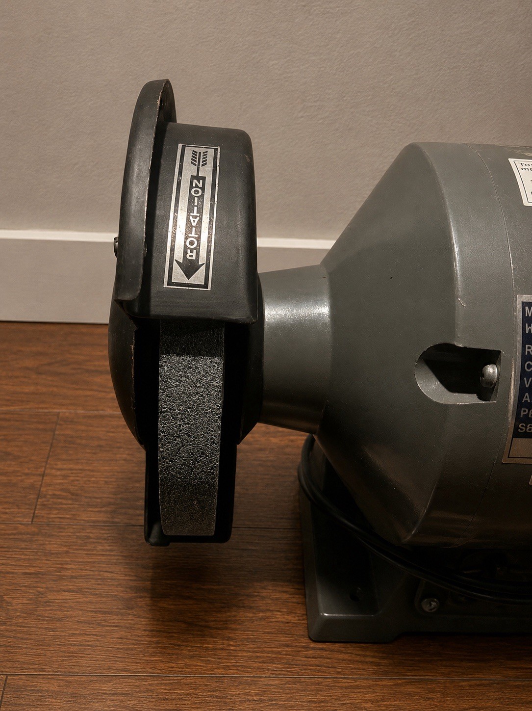 NOS C.P. Tool Inc CBG-150B 6” Bench Grinder 1/2 HP 3450 RPM w/ Box & Hardwa