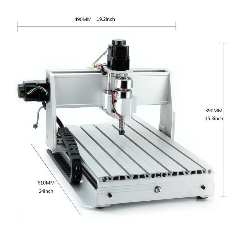 Metal Automatic 3 Axis Mini Cnc Engraver Drilling and Milling Machine