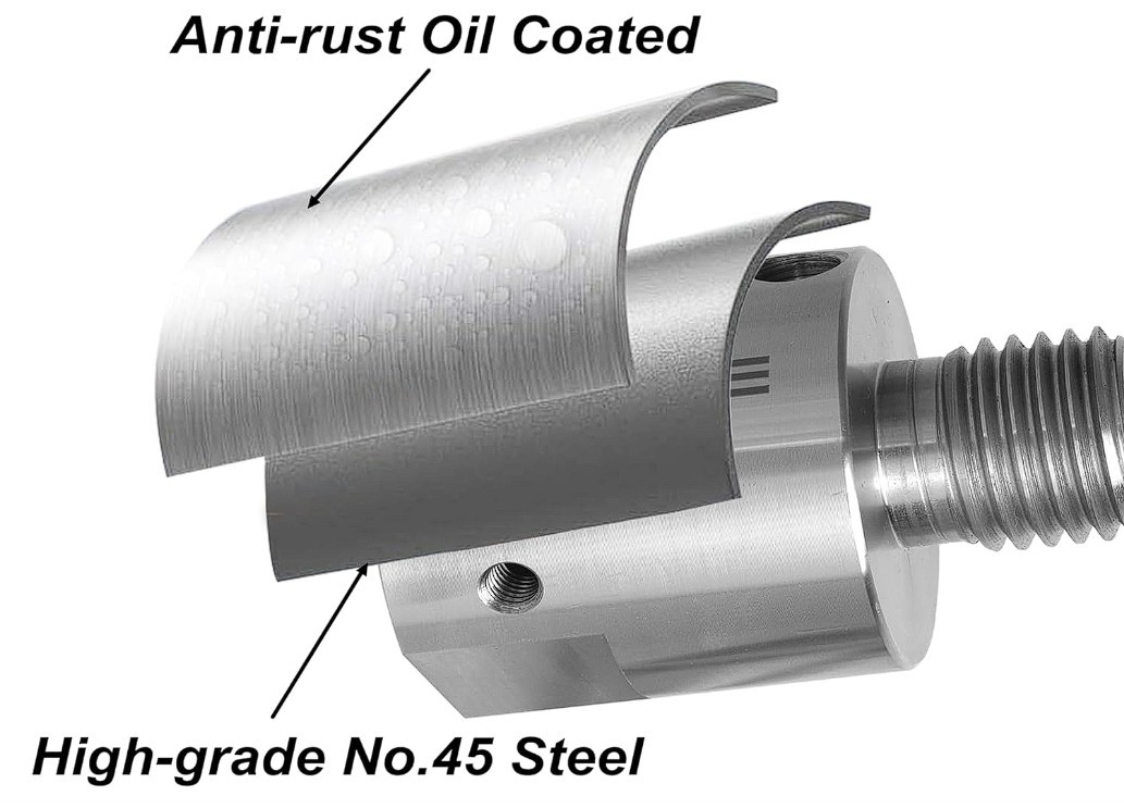 1×8 TPI Female to 1-1/4×8 TPI Male Lathe Spindle Adapter Fits Woodworking Headst