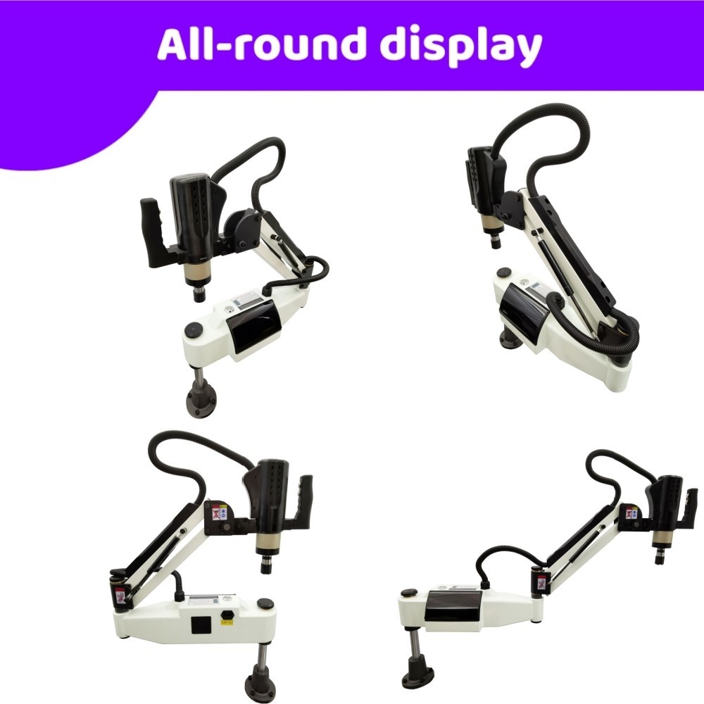 Universal 360° Electric Tapping Machine M3-M20 – 1.6HP 1200W, 1-500RPM Adjust