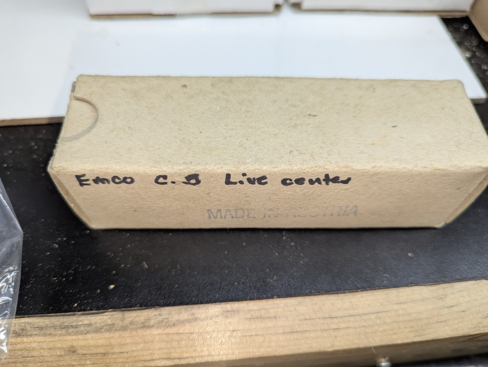 Emco Compact 5 Lathe Live Center MT1 Morse Taper 1 PN 200260 F10Y