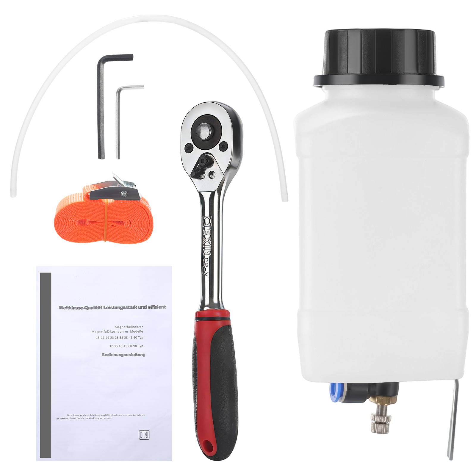 GEARZAAR 1300W Low Profile Mag Drill Portable Magnetic Press Light Weight Steel