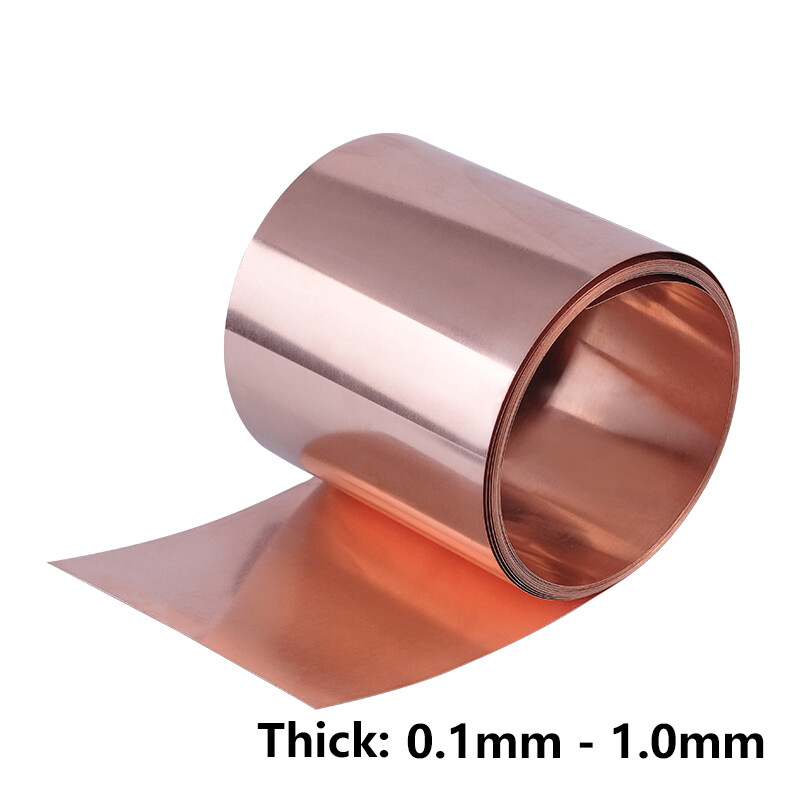 Thickness 0.01mm to 1mm Pure Copper Sheet Plate Copper Foil all Sizes Available