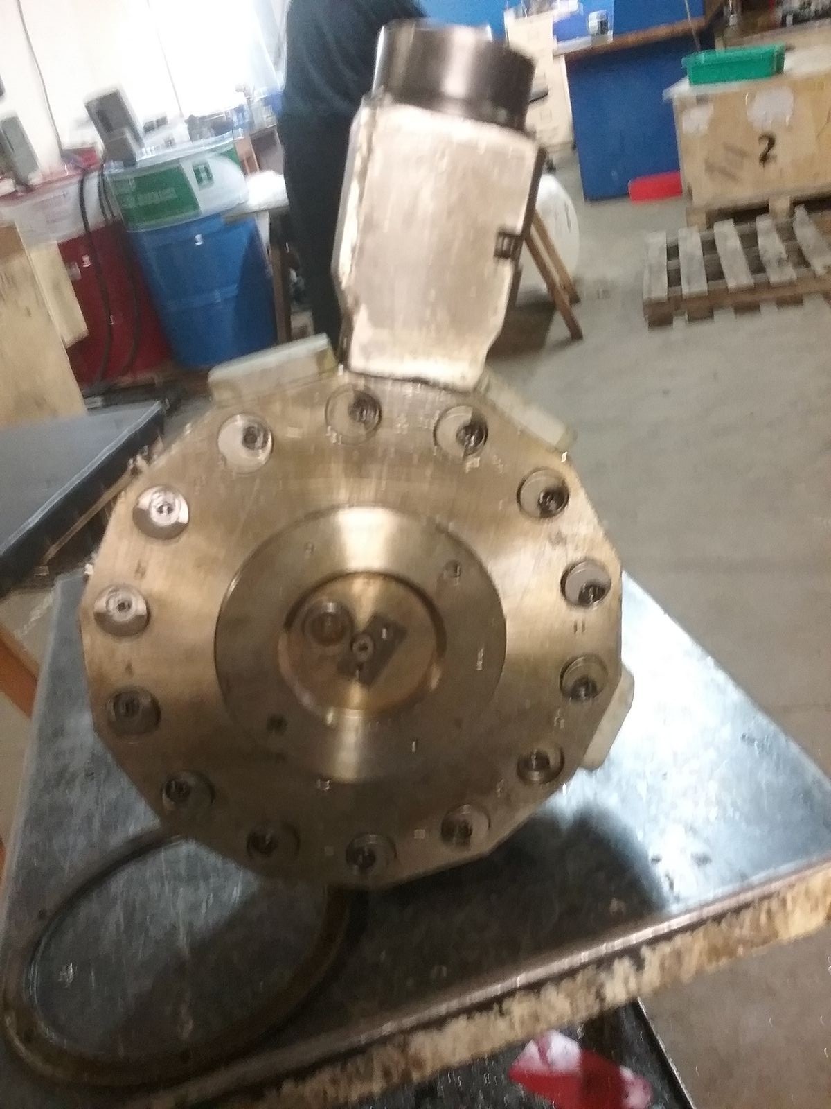 Index Werke KG CNC Lathe_GE42 Tool Turret Only