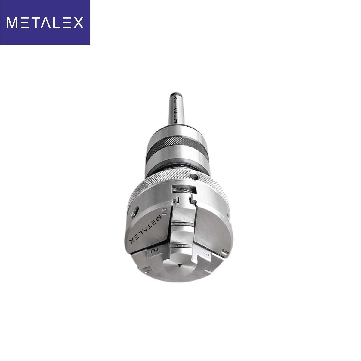 2″ 3 Jaw Self Centering Lathe Chuck MT1 Live Revolving Center Tailstock Adapter