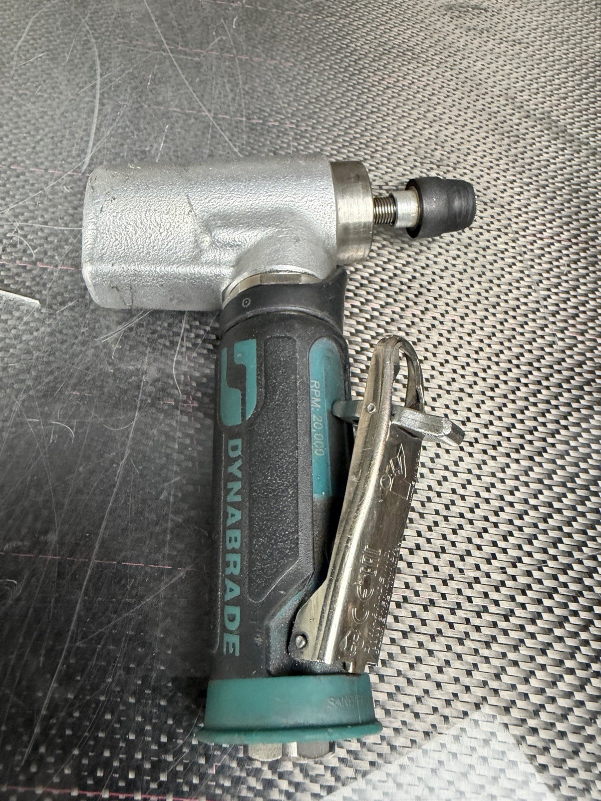 Dynabrade Dynafile II Sander 05029 20000rpm Pneumatic Air Tool *Incomplete* VGC