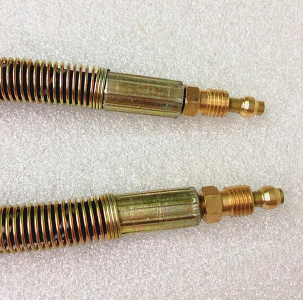 Milling Machine Oil Tube Line Metal Spring Cloth Sheath Hose 650*4mm Bridgeport
