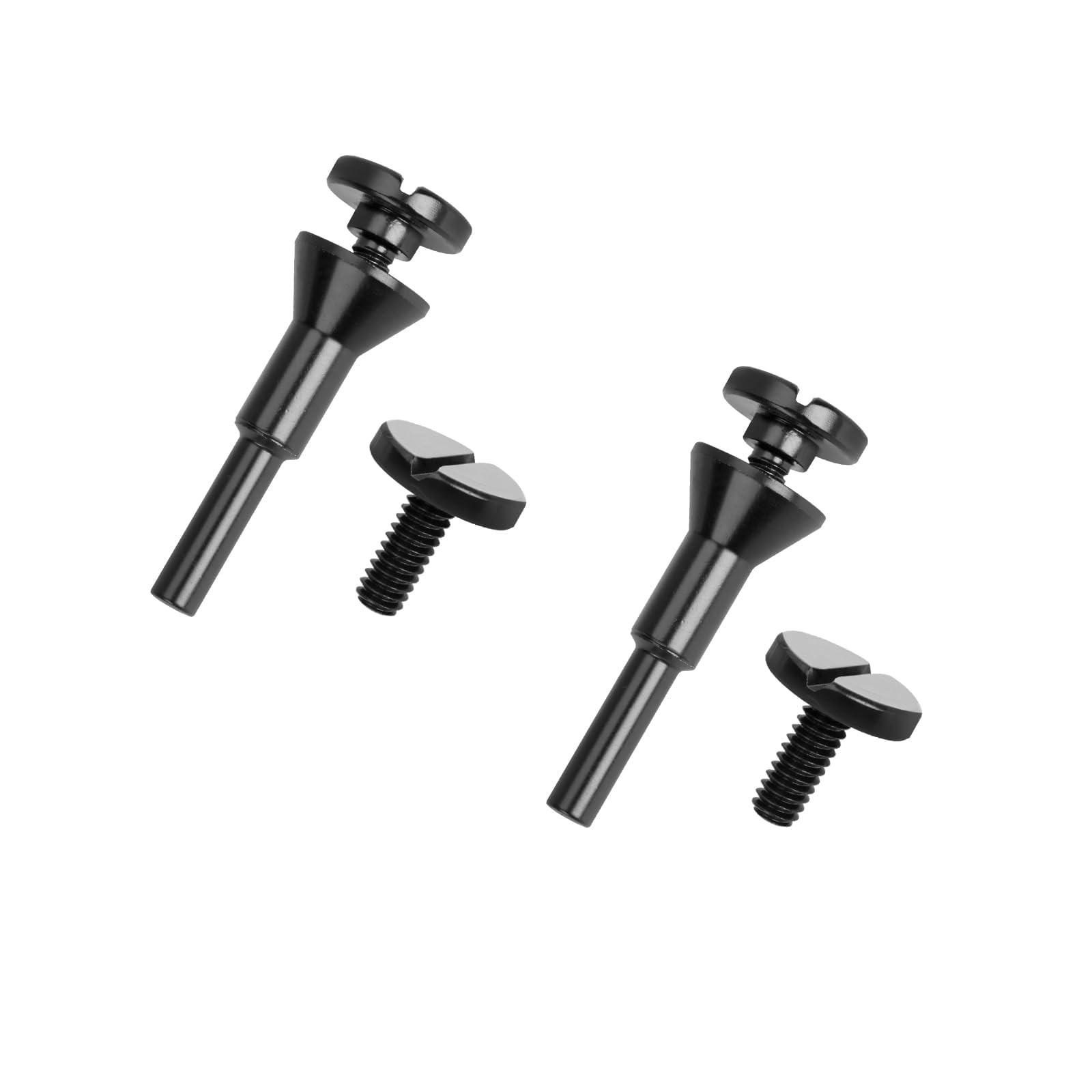 2Pack Cut-Off Wheel Mounting Mandrel Holder 3/8″ & 1/4″ Arbor Hole w/ 1/4″ Shaft