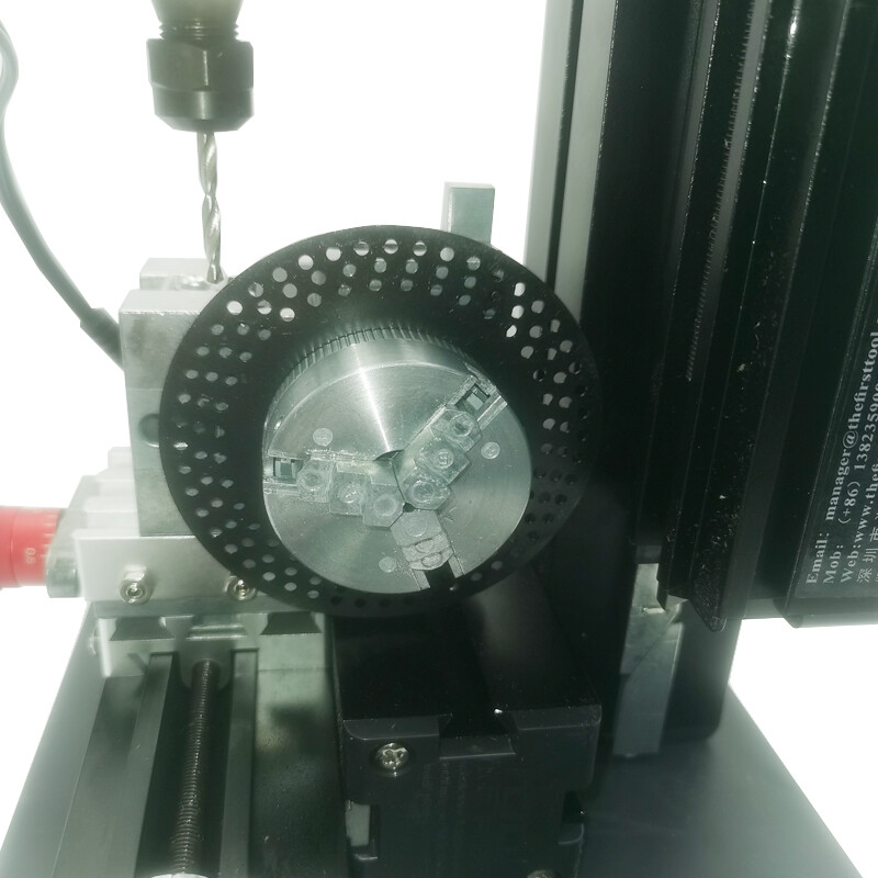 CNN Metal Indexing Milling Machine DIY 6 Axis Drilling Milling Machine 60W Lathe