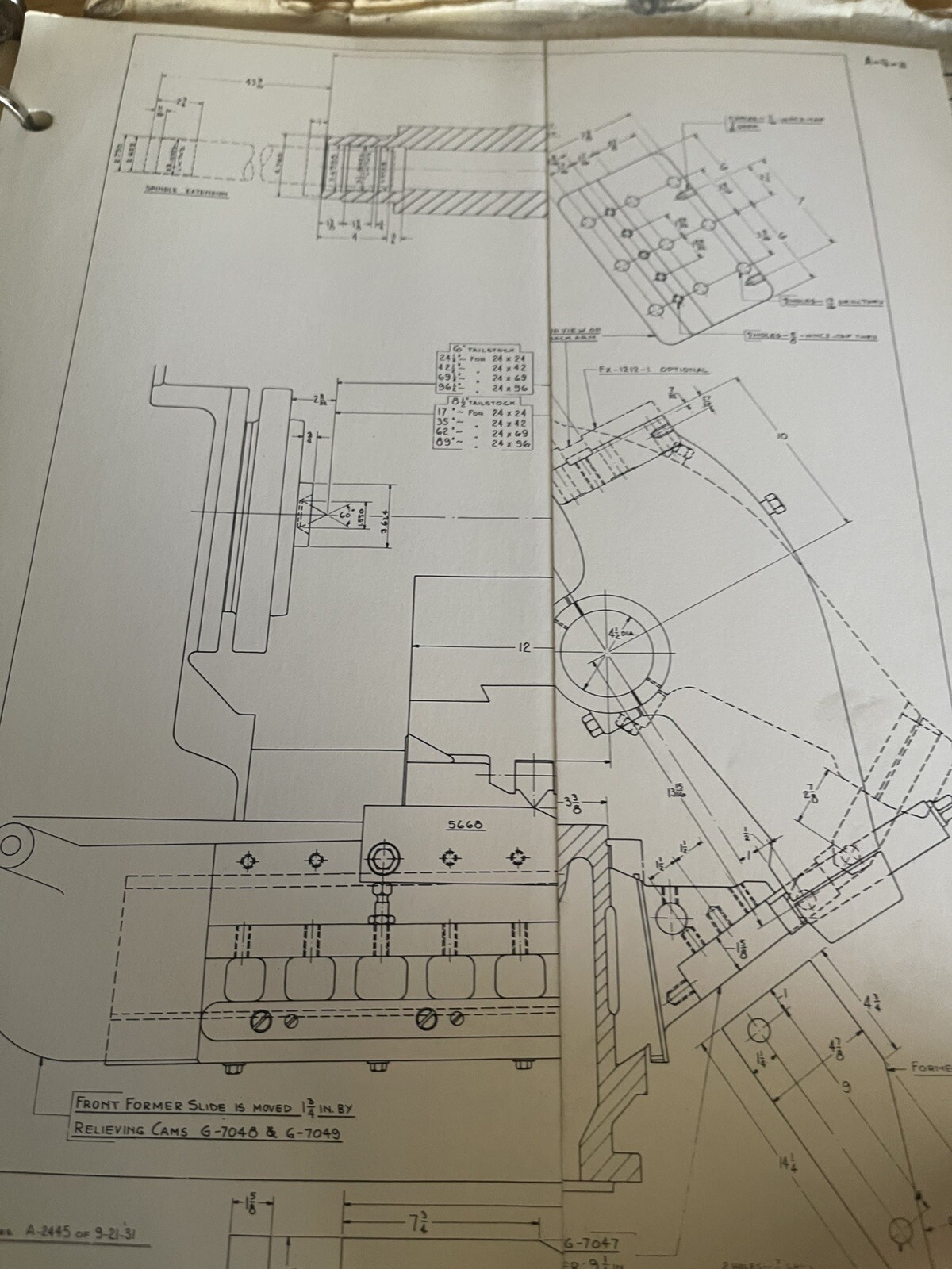 Jones & Lamson FAY Automatic Lathes Operating Instructions Manual