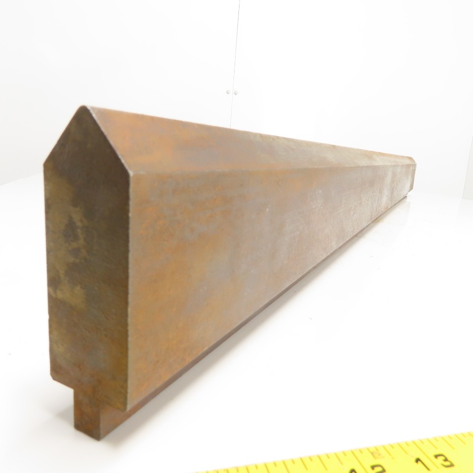 48″ Long 85° V-Forming Press Brake Die Punch 1/2″ Tang 1-3/8″ Wide x 4-3/8″ Tal