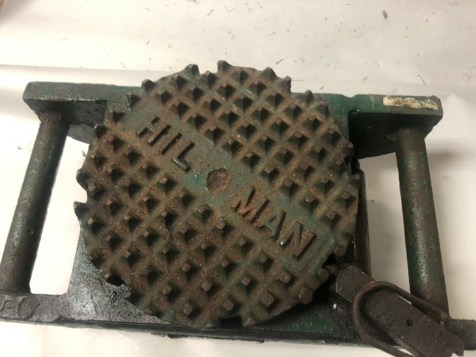 MACHINIST TOOLS LATHE MILL OFC Machinist Hilman Roller No 4 SL Flat Top 7.5 Ton