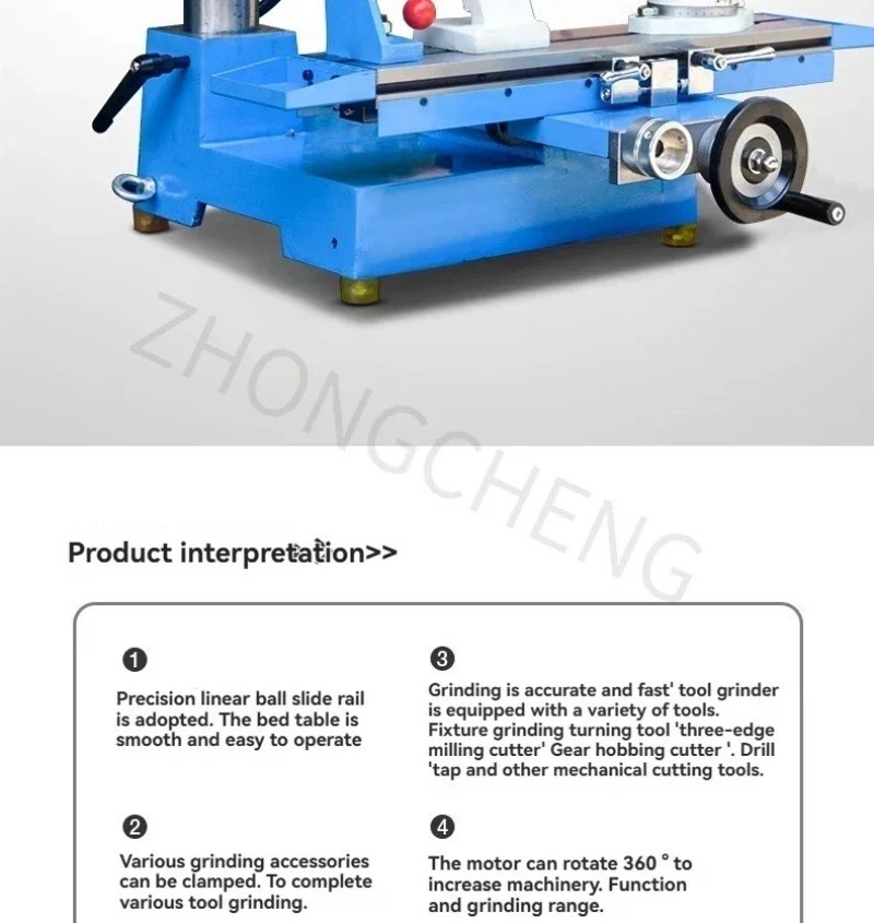 GD-6025Q Universal Tool Grinding Machine Multi-functional Grinding Machine