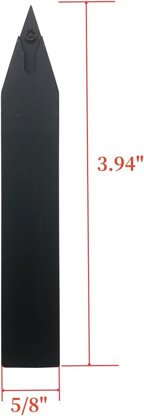 5/8″ Indexable Metal Lather Turning Tool Holder Boring Bars SVVCN1616H11 with…