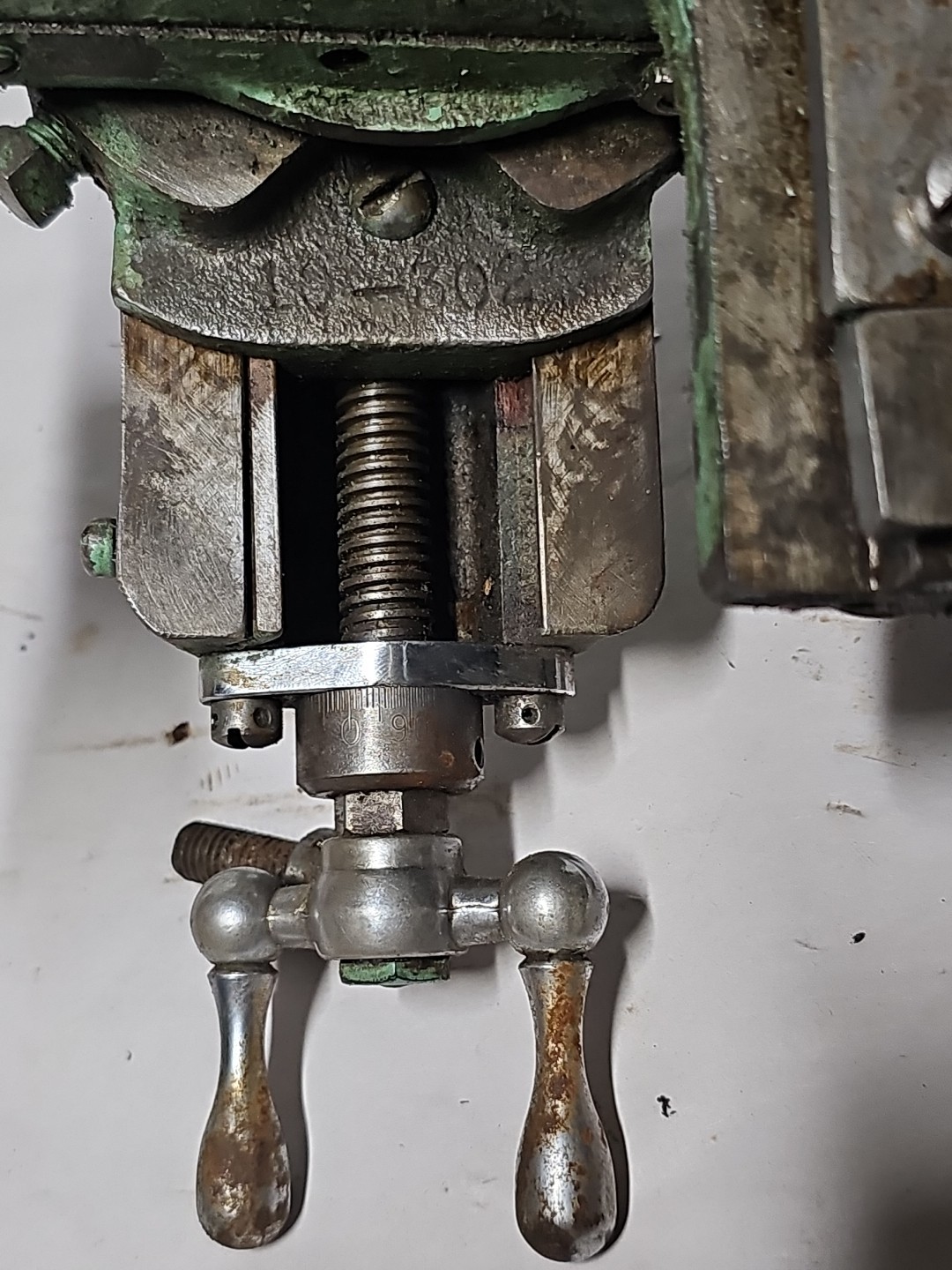 10F-9 Craftsman 12″ Lathe Carriage / Saddle With Compound Lathe Parts