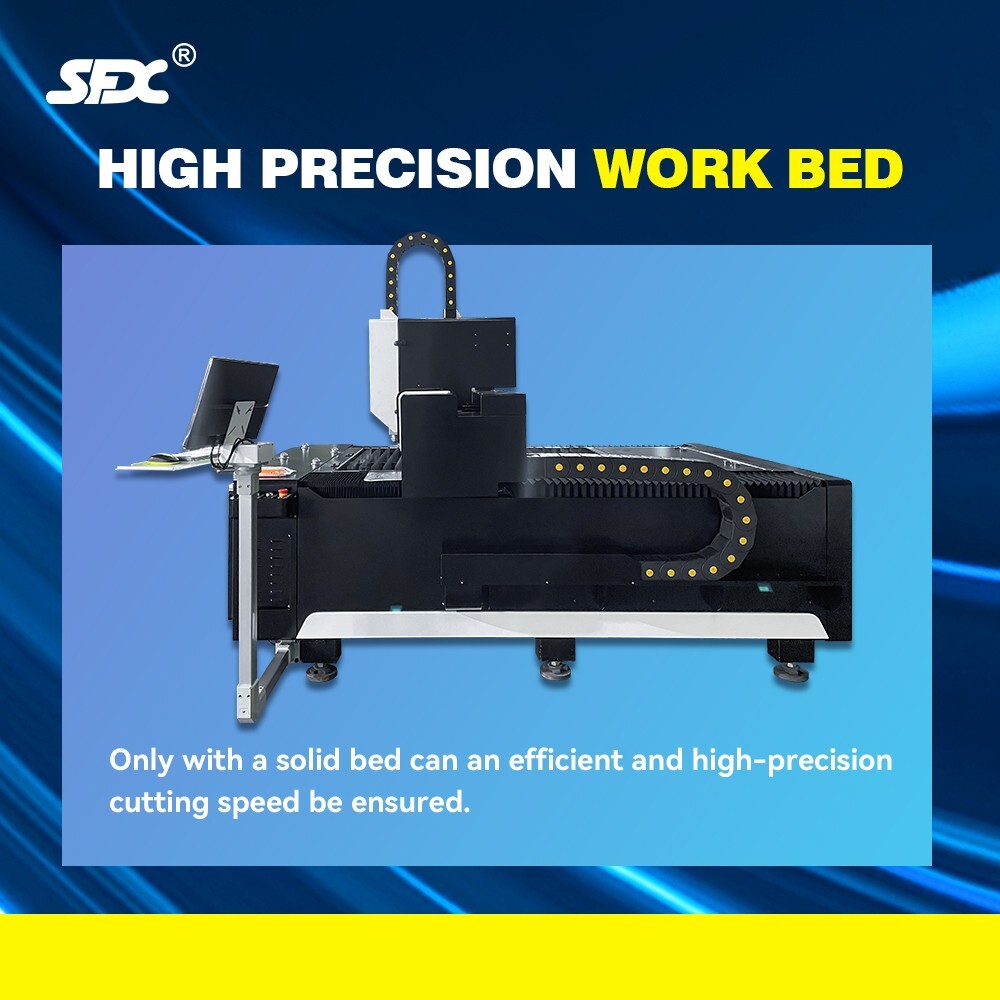 SFX 1500W Fiber Laser Cutting Machine 900x1300mm Metal Sheet Cutting Machine