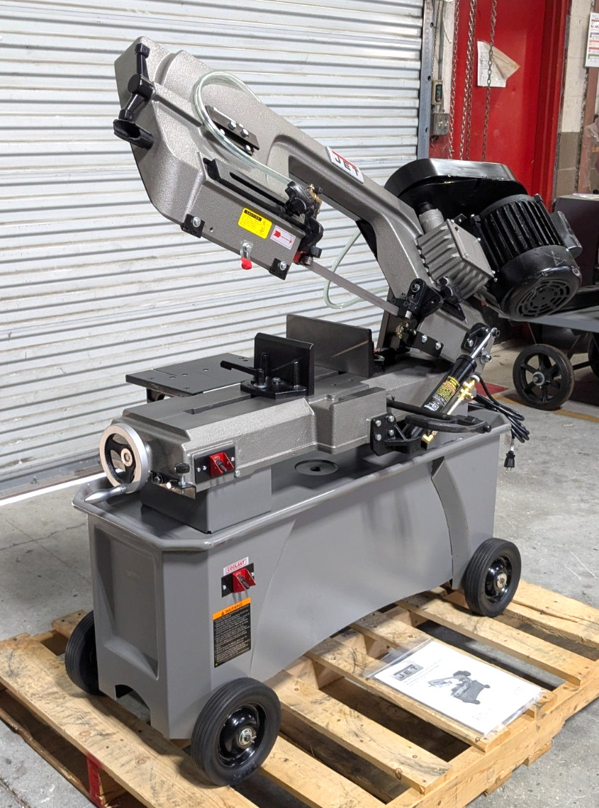 Jet 7×12" Horizontal & Vertical Bandsaw 115V 3/4HP HVBS-712D *Shippin