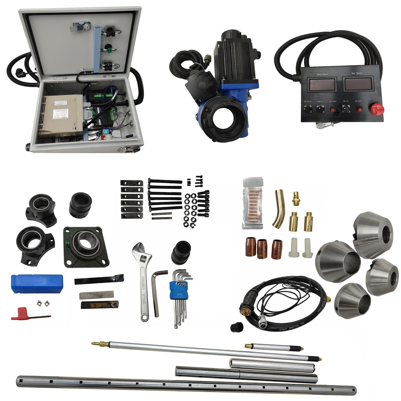 110V Portable Line Boring and Welding Machine 2in1 Line Boring&Overlay Welding