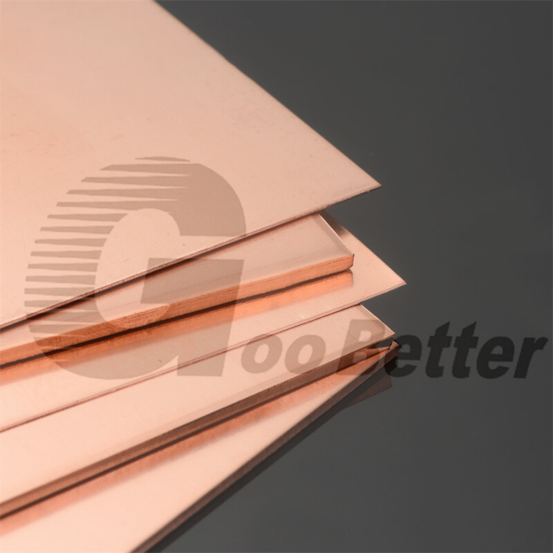 T2 Copper Sheet Plate Metal guillotine Offcuts 0.8mm to 10mm Thick Multiple Size
