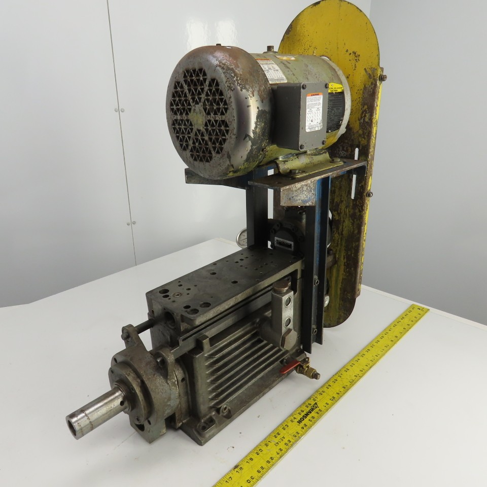 L-150H Horizontal Hydraulic Drilling Head 3HP 230/460V 1760RPM 1-16″ Spindle