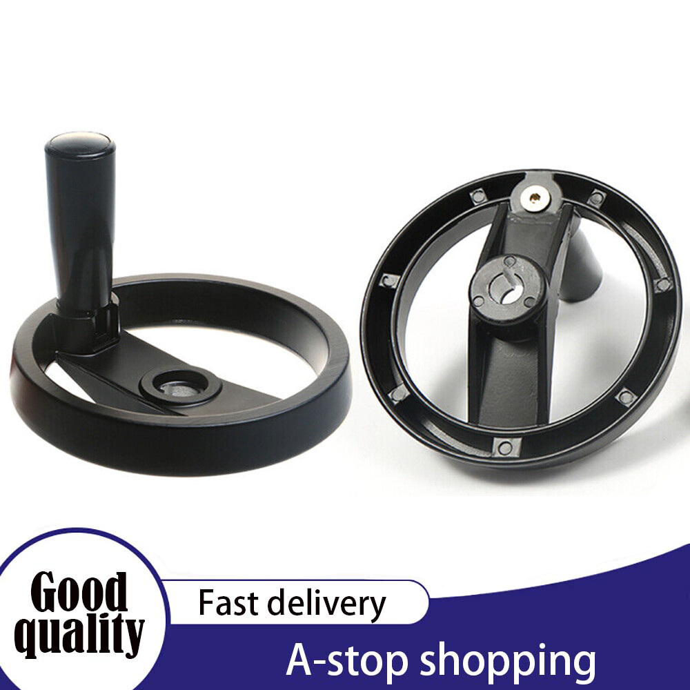 Foldable Handle Lathe Milling 100mm – 200mm Lathes Machine Black Handle Wheel