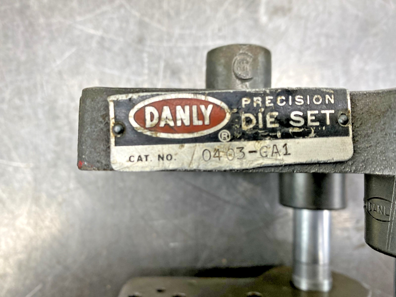 Danly 0403-GA1 Precision Die Set Pneumatic Punch Press 1″ Post