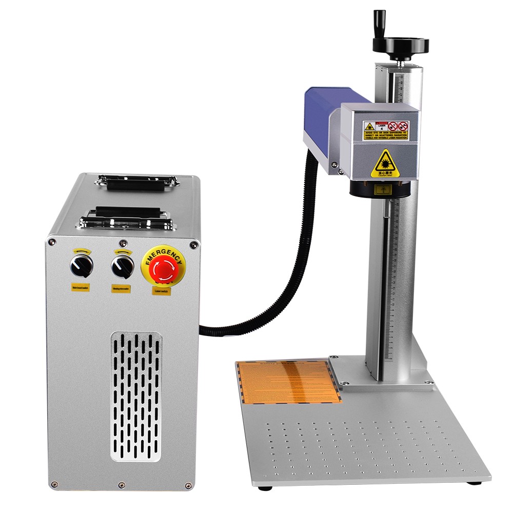 Scotle 60W JPT M7 Fiber Laser Marking Engraver Machine Metal Steel Color Marker