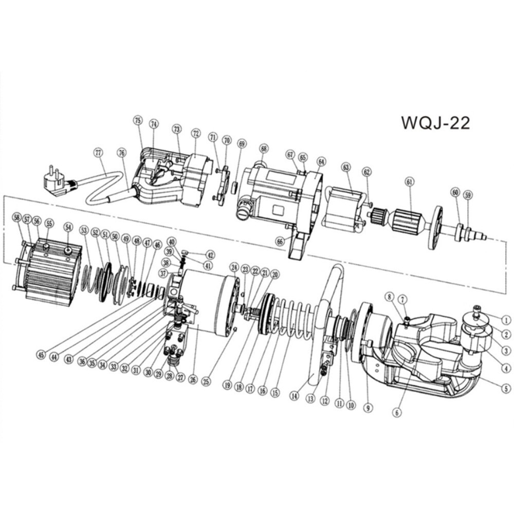 6-22MM 220V Electric Rebar Bender Machine Powered Rebar Bending Machine New