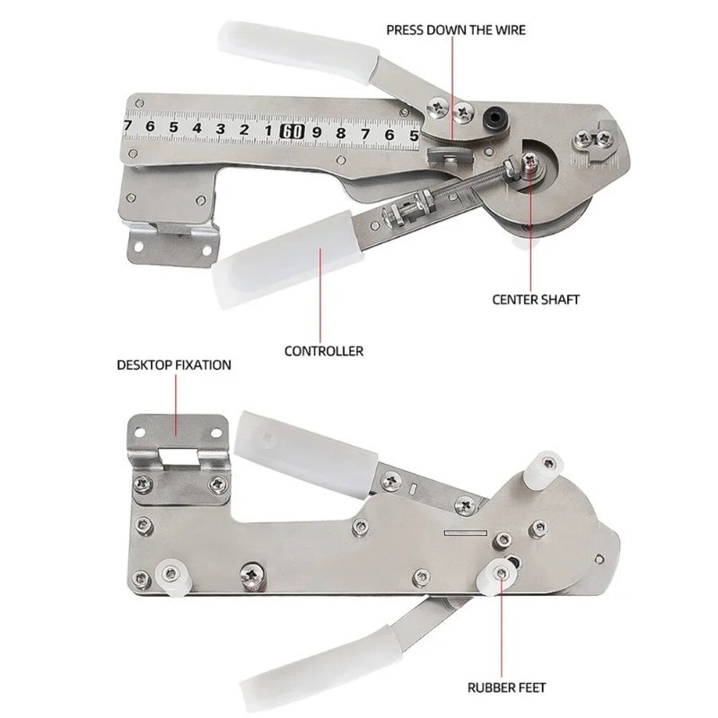 Automatic and Manual Wire Coiling Machines, Mini Coiling Forming Machines
