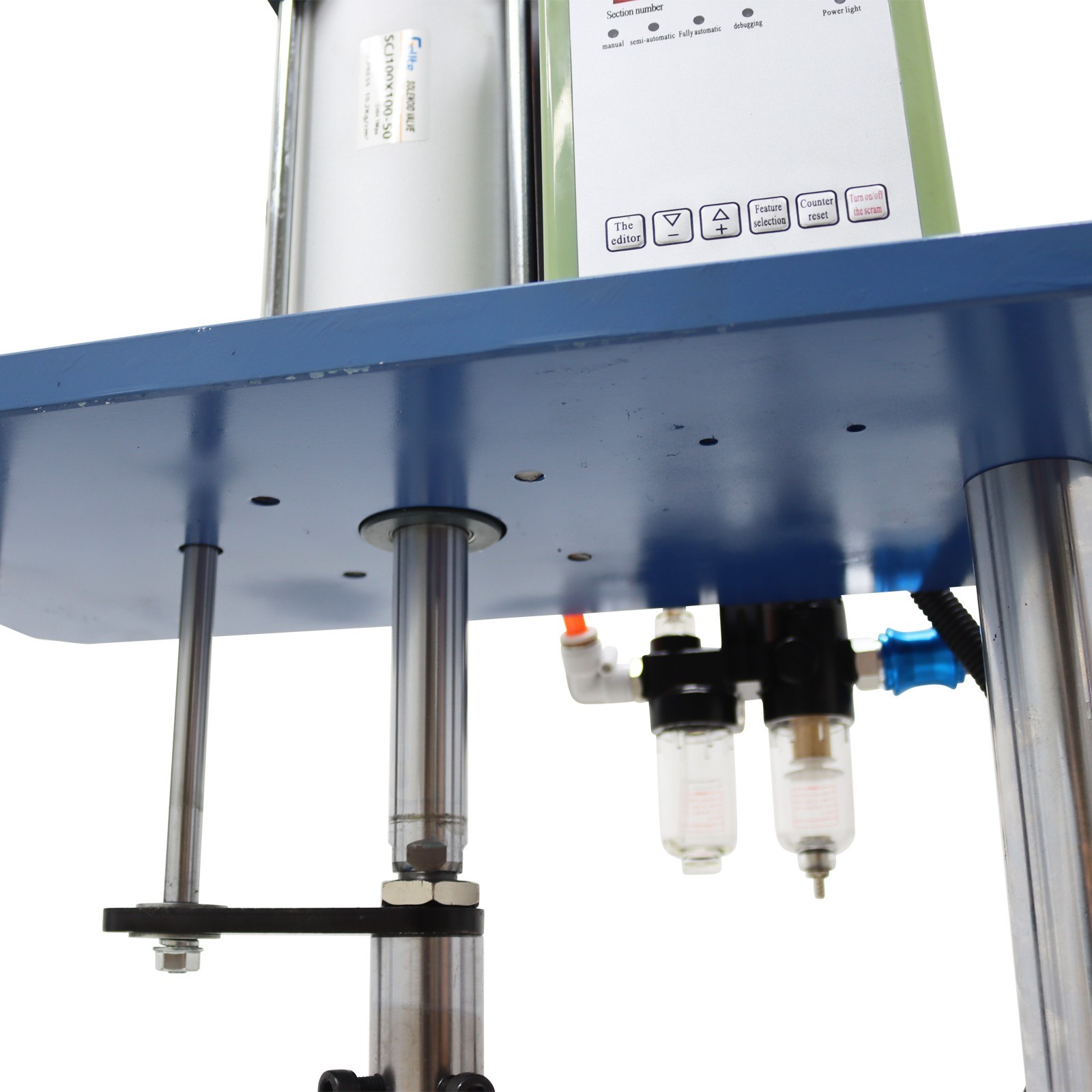 2 Column 2 Plates 1102lb/500kg Pneumatic Punch Press Machine for Sheet Metal