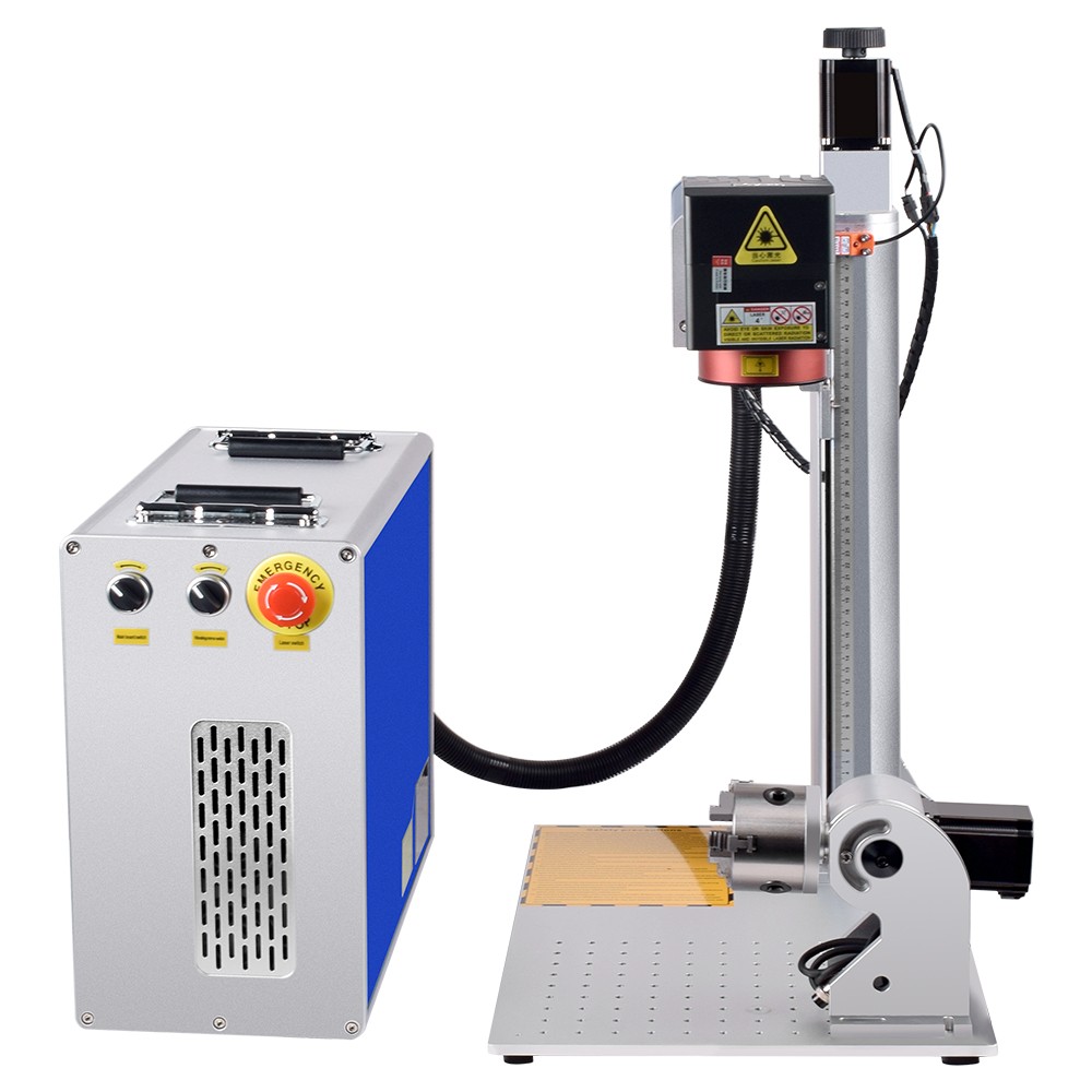 60W 2.5D JPT Mopa M7 Fiber Laser Marking Machine Metal Deep/Relief Engraver AU