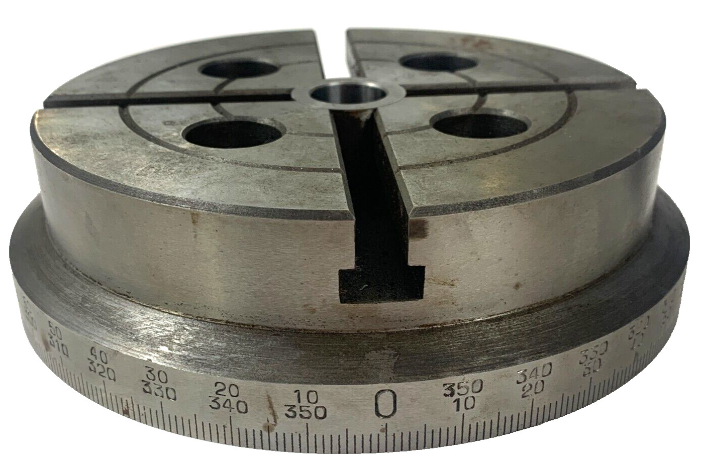 UNBRANDED 4 SLOT WORK HOLDING LATHE FACE PLATE 7″x2″