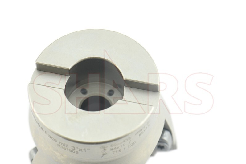 Shars 3″ Coolant Through High Feed Indexable Face Mill for SDMT Inserts NEW S[