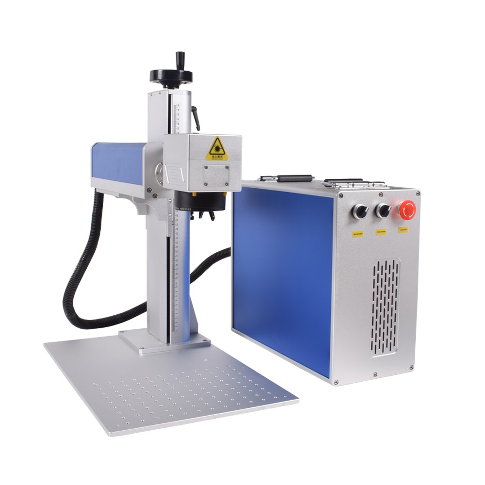 Scotle 60W JPT Mopa ColorMarker Fiber Laser Marking Machine Metal Steel Engraver