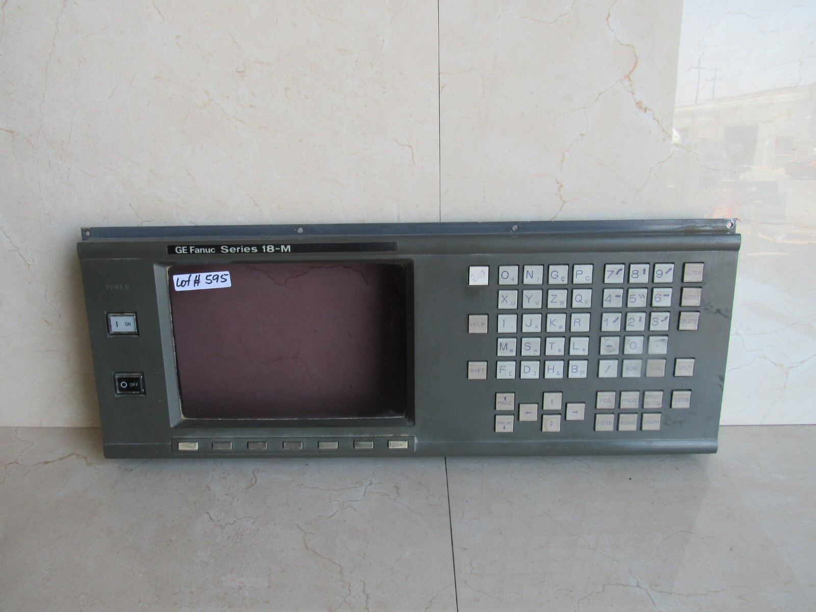 GE Fanuc-18M N86D-1601-R111-/01 A02B-0120-CE51 XA02B- Lot # 595 Listed by Greg