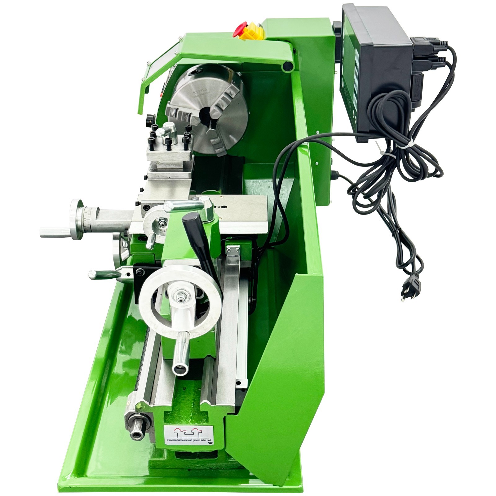 8”*16” Precision Instrument Metal Lathe Bench with Digital Grating Scale 110V