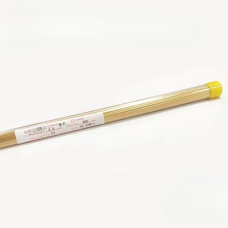 EDM Drilling Machine Multi-Hole Brass Tube Electrode 1.0-3.0mm ×500mm Copper Rod