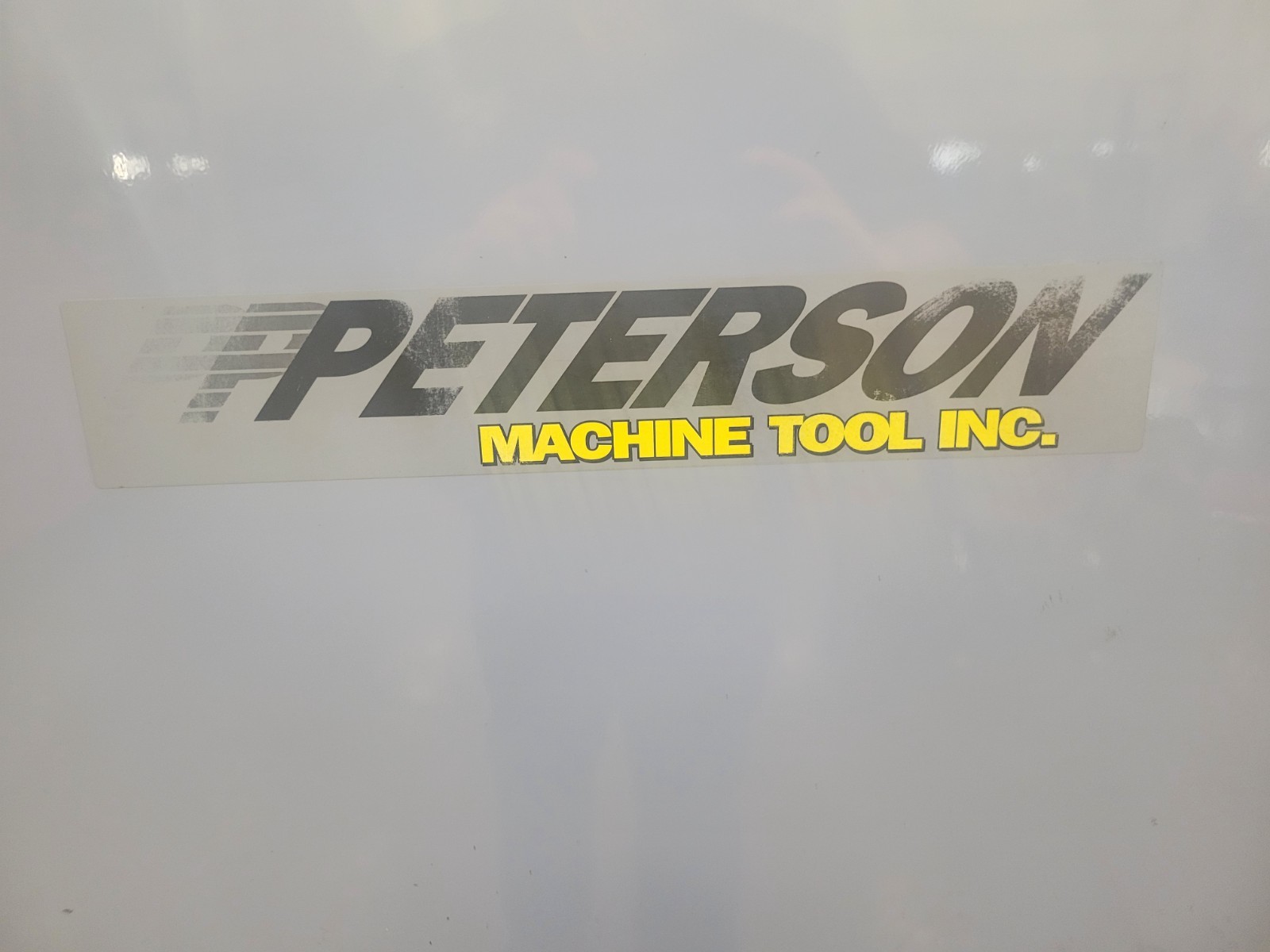 Peterson Machine Tool Co. Large Tumbler with Filtration System and Abrasive