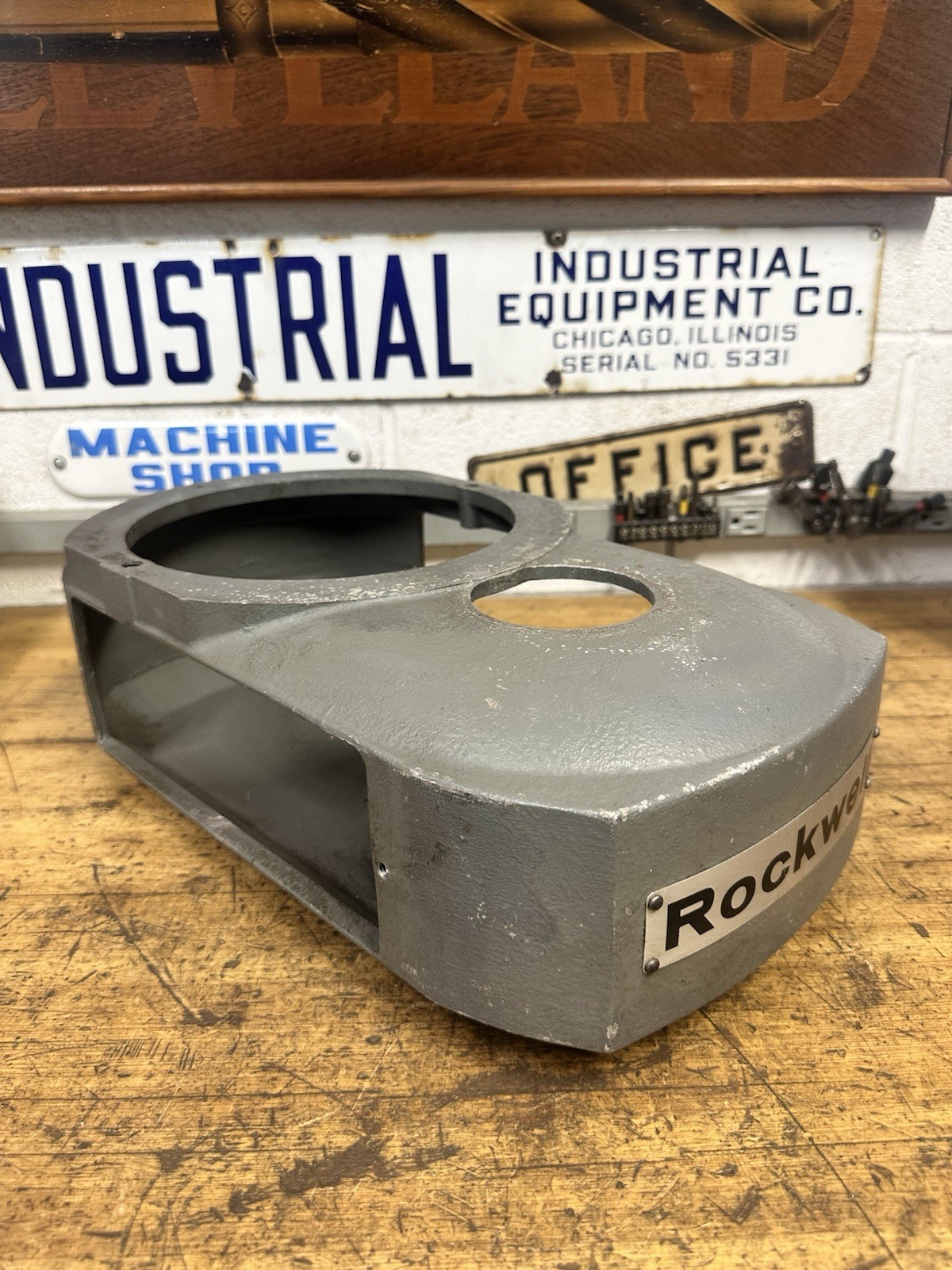 Rockwell 21-100 Milling Machine Headstock Belt Cover Guard