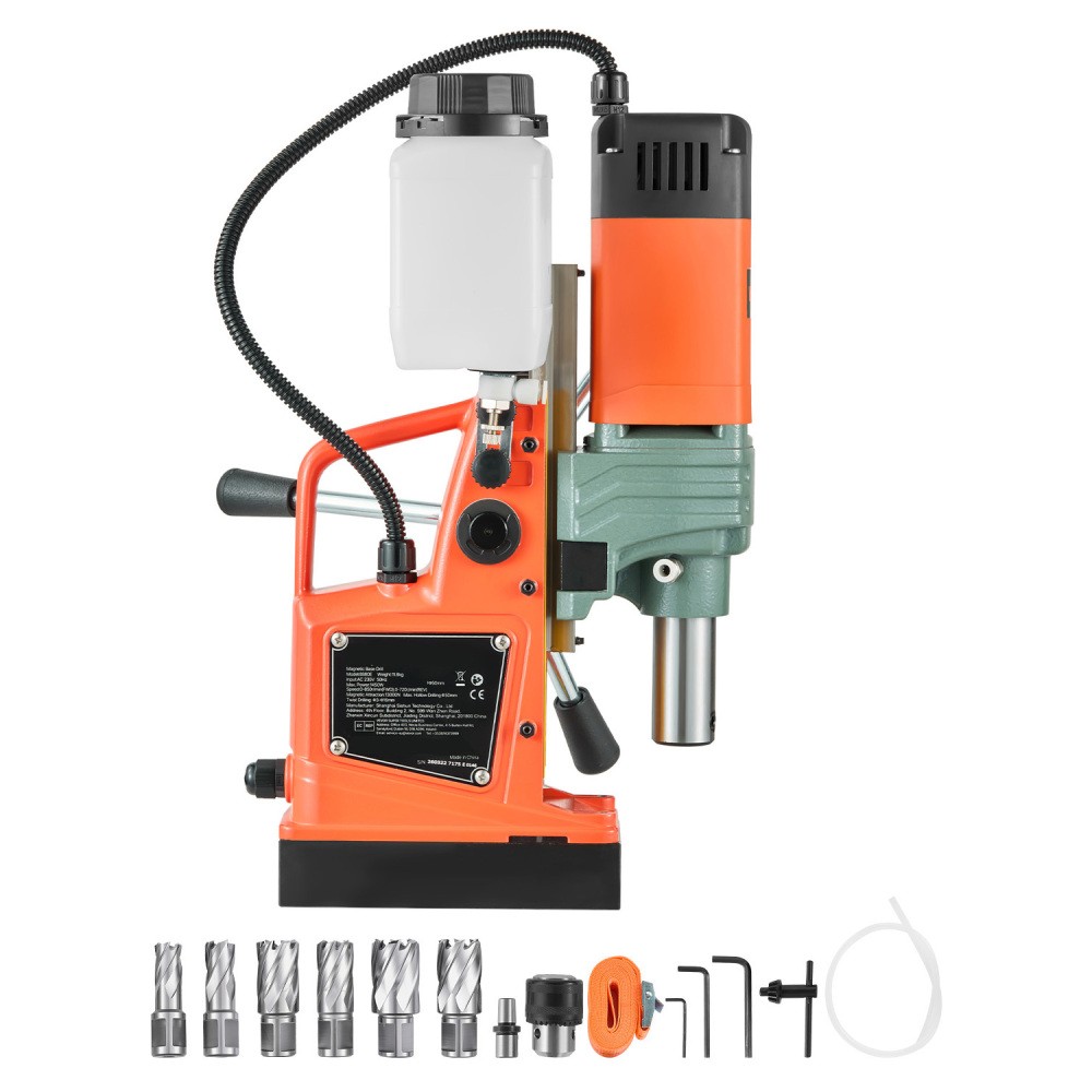 1450W Magnetic Drill 2 Inch Coring Diameter 2922 lbf Magnetic Force Portable