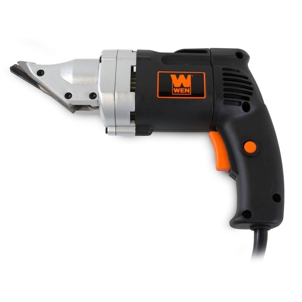 4 Amp Motor 18-Gauge Variable Speed Swivel Head Electric Metal Shear