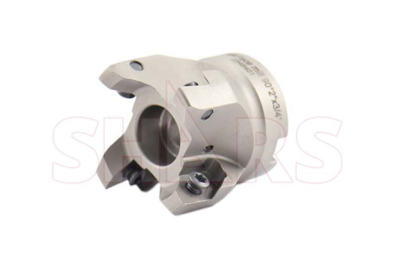 Shars 2″ 90 Degree Square Shoulder Indexable Face Mill for VPGT Insert NEW P[