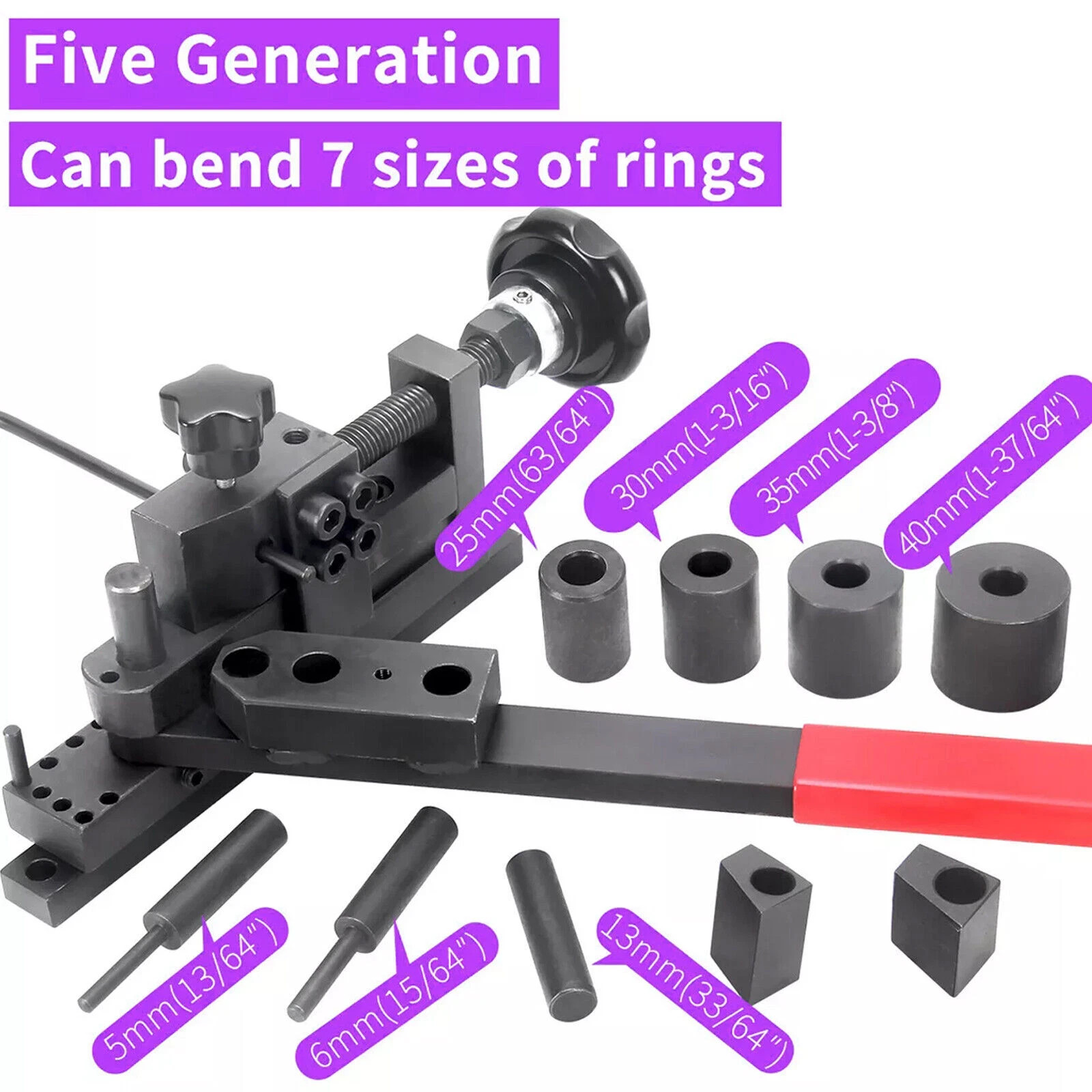 Universal Bender Wire Flat Metal Manual Bending Machine 6th Generation Mini