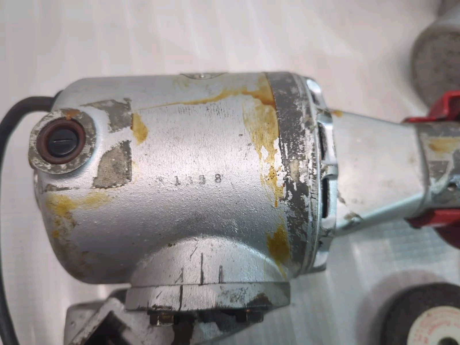 Barrett BRAKE DRUM GRINDER MOTOR B-45-1 CARBIDE WHEEL PART LOT AS IS