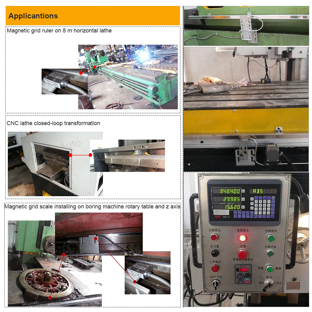 Magnescale Read Head Sensor 2/3 Axis Digital Readout Display CNC Mill Lathe US