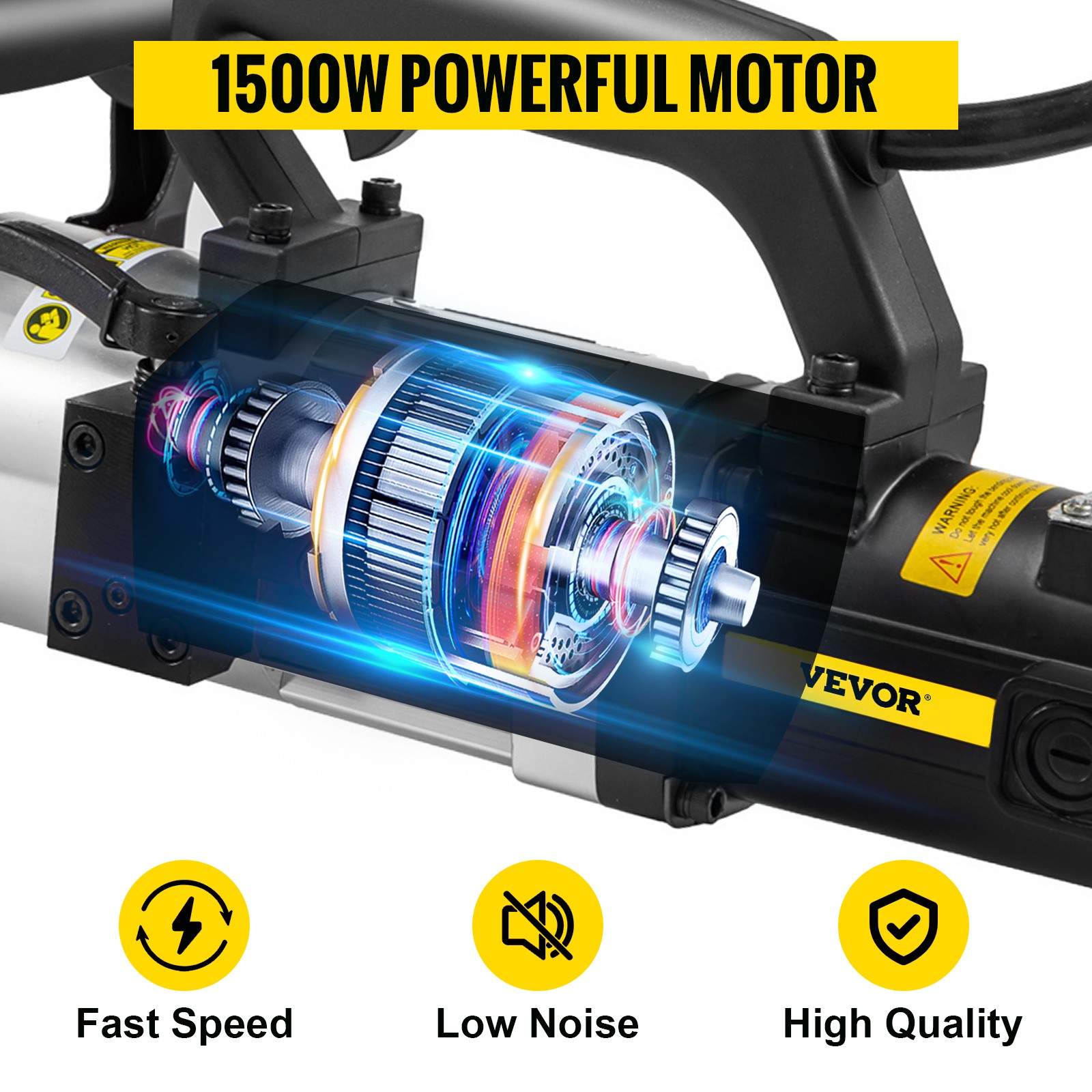 Portable Handheld 1500W Electric Hydraulic Rebar Bender 6mm-25mm Bending Range