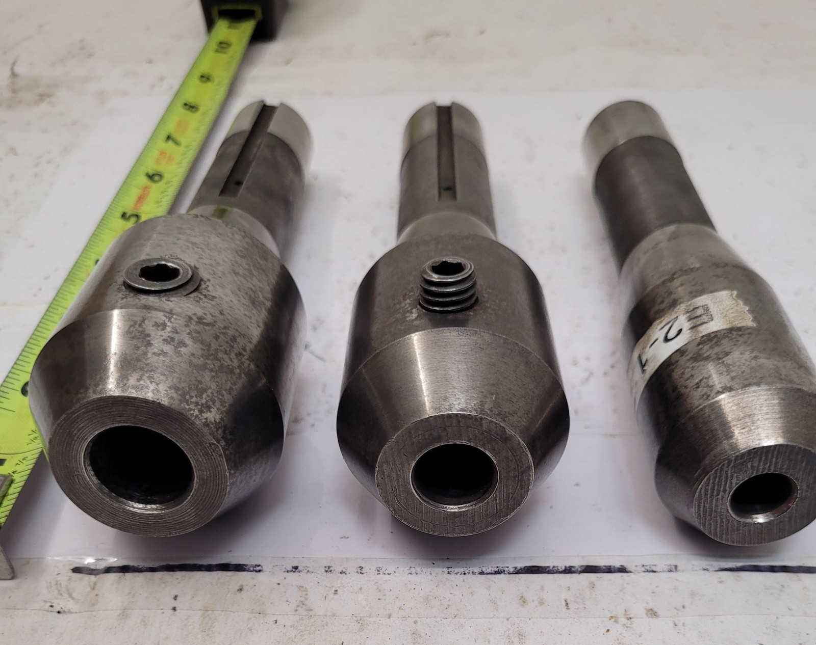 Shars Tool R8 Tool Holders – Lot of 3 – Various Sizes