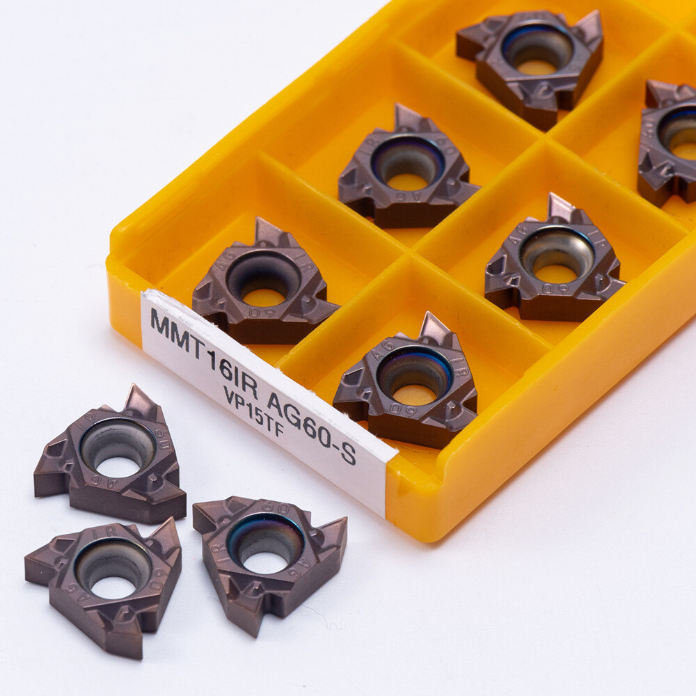 MMT16IR MMT16ER AG60 -S Carbide Lathe Thread Insert 0.5-3.0mm